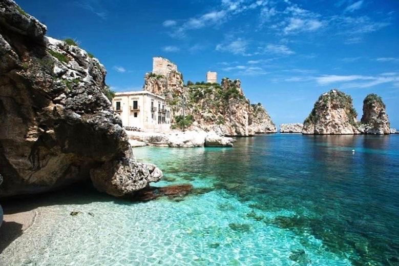 Domus Federiciana Castellammare del Golfo Exterior foto